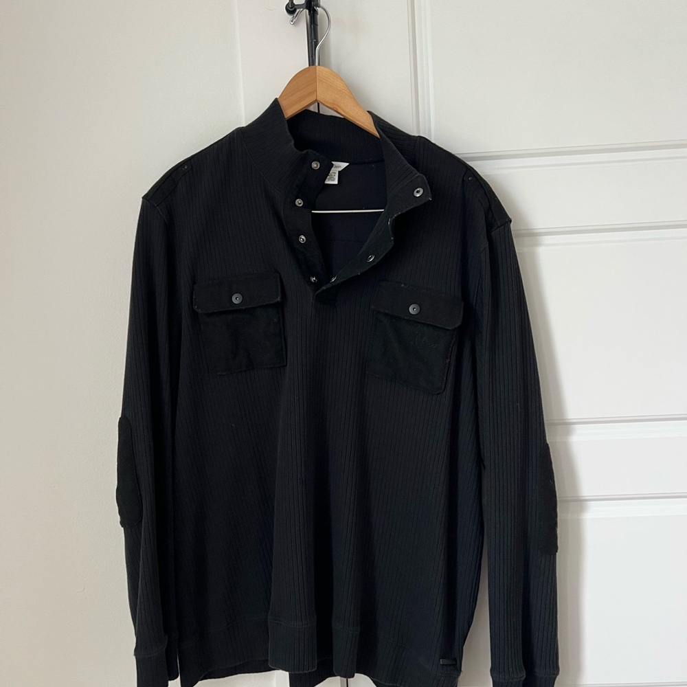 Men's Black Calvin Klein Sweater